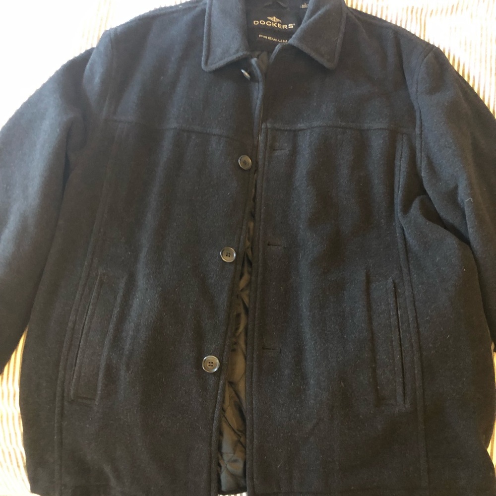 Mens wool coat